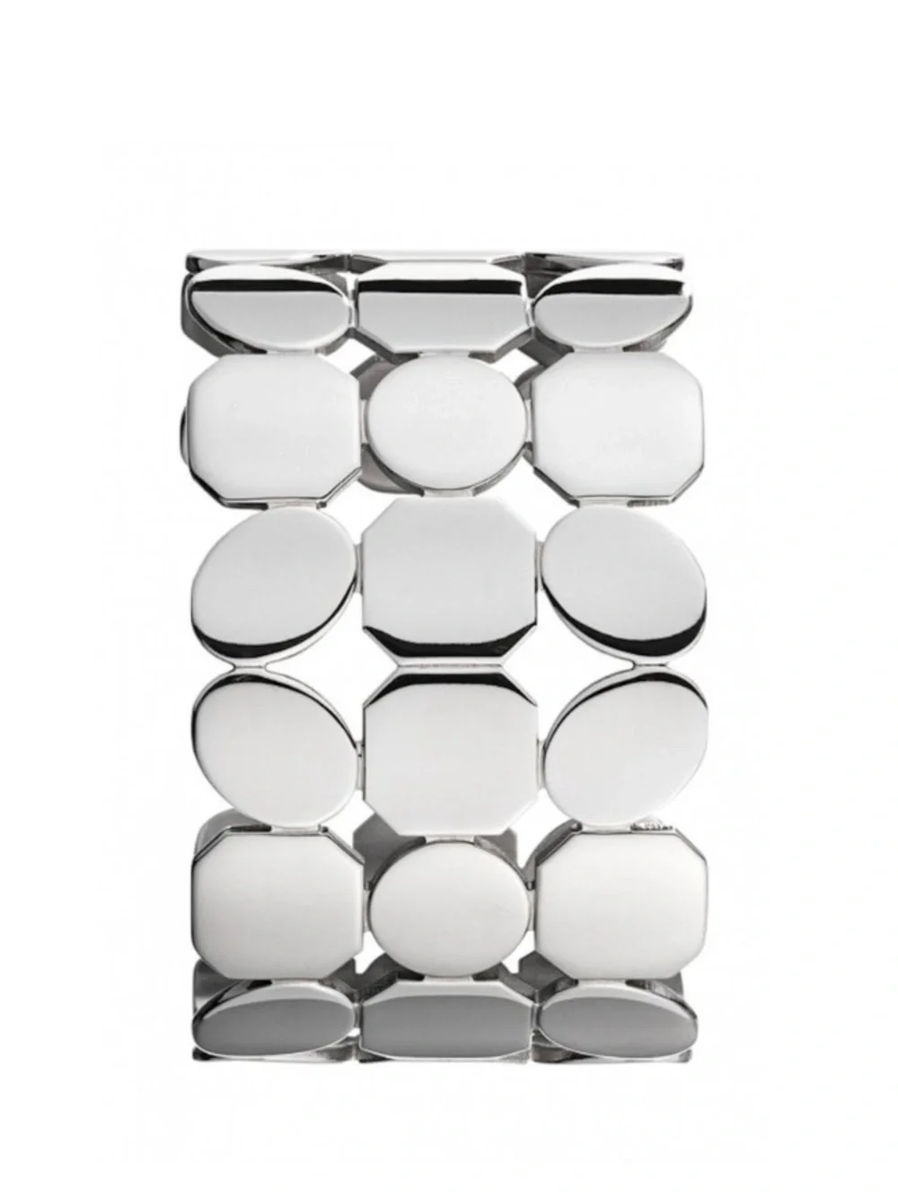 Stunning Dryberg/Kern Keira Geometrical Silver Cuff Bracelet - Picture 6 of 6